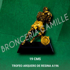 TROFEO ARQUERO DE RESINA MODELO A196