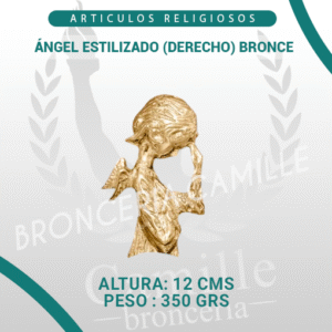 ÁNGEL ESTILIZADO (DERECHO) BRONCE