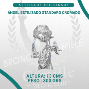 ÁNGEL ESTILIZADO STANDARD CROMADO