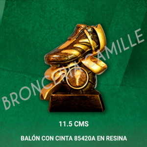 BOTÍN /BALÓN CON CINTA 85420A EN RESINA
