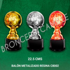 BALÓN METALIZADO RESINA C8002