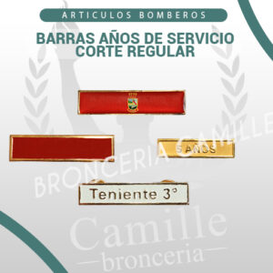 BARRAS AÑOS DE SERVICIO CORTE REGULAR
