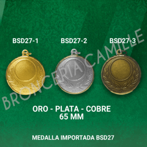 Medalla BSD276.5cms ø