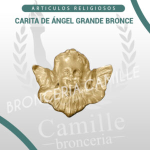CARITA DE ÁNGEL GRANDE BRONCE