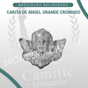 CARITA DE ÁNGEL GRANDE CROMADO