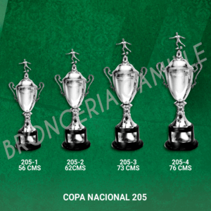 COPA NACIONAL 205 Desde 56cms Hasta 76cms