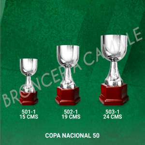 COPA NACIONAL 50 Desde 15cms Hasta 24cms