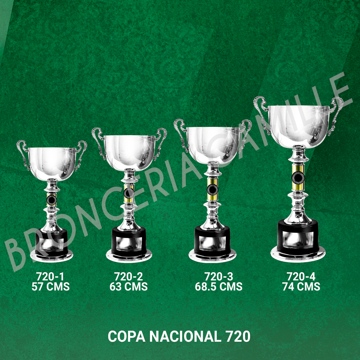 COPA NACIONAL 720 Desde 57cms Hasta 74cms