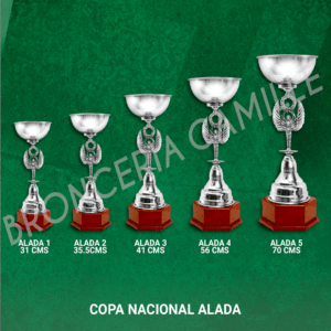 COPA NACIONAL ALADADesde 31cms Hasta 70cms