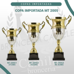 COPA IMPORTADA MT 2005 <br>Desde 37cms Hasta 46.5cms