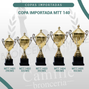 COPA IMPORTADA MTT 140 <br>Desde 29cms Hasta 45cms