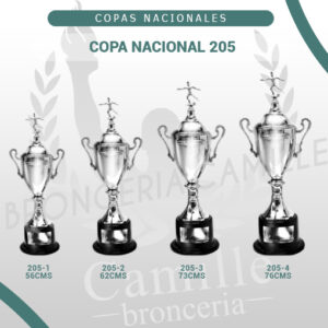 COPA NACIONAL 205<br> Desde 56cms Hasta 76cms