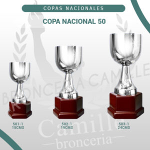 COPA NACIONAL 50<br> Desde 15cms Hasta 24cms