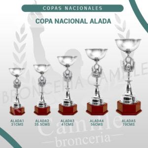 COPA NACIONAL ALADA<br>Desde 31cms Hasta 70cms