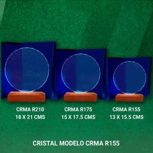 CRISTAL MODELO CIRCULO CRMA R155