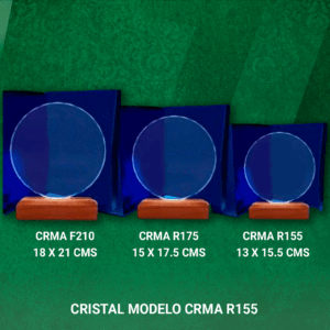 CRISTAL MODELO CIRCULO CRMA R155