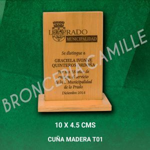 CUÑA MADERA T01