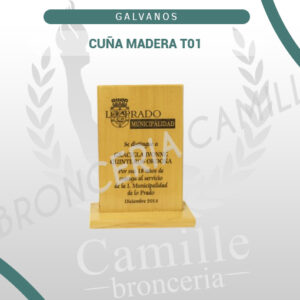 CUÑA MADERA T01