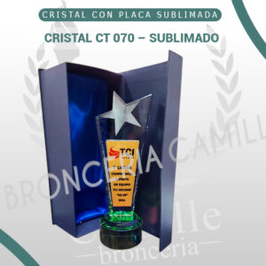 Cristal CT 070 - Sublimado