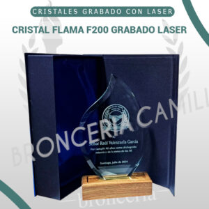 Cristal Flama F200 Grabado Laser