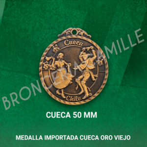 Medalla cueca, Oro viejo