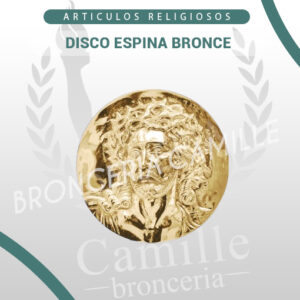 DISCO ESPINA BRONCE