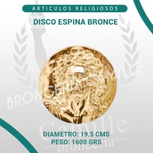 DISCO ESPINA BRONCE