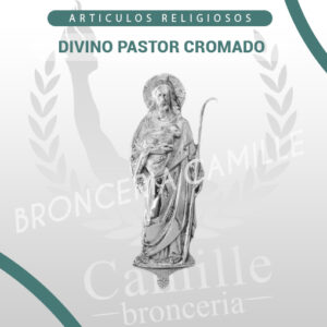 DIVINO PASTOR CROMADO