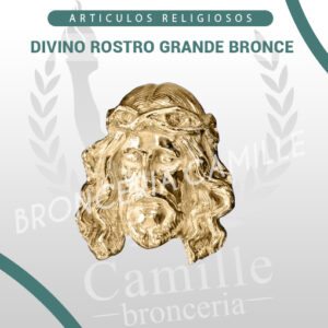 DIVINO ROSTRO GRANDE BRONCE