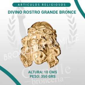 DIVINO ROSTRO GRANDE BRONCE