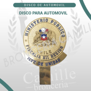 Disco para automovil