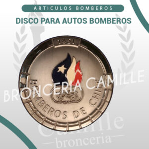 Disco para autos Bomberos