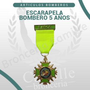 Escarapela Bombero 5 años