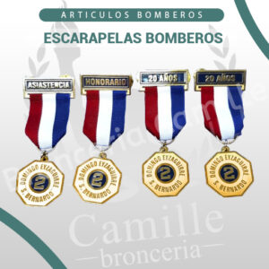 ESCARAPELAS BOMBEROS