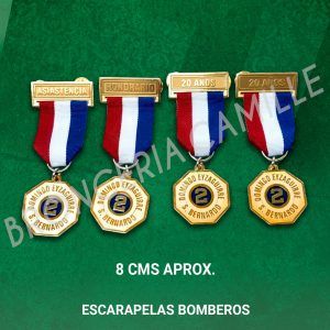 ESCARAPELAS BOMBEROS