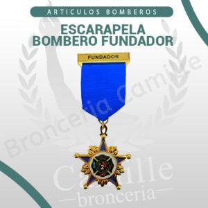 Escarapela Bombero Fundador