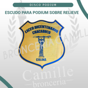 Escudo para Podium sobre relieve