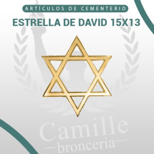 Estrella de David 15x13cms