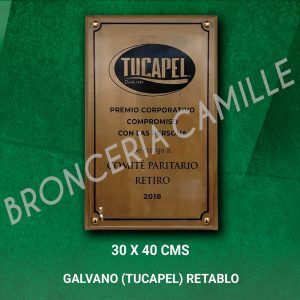 Galvano (Tucapel) retablo 30x40