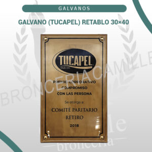Galvano (Tucapel) retablo 30x40