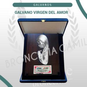 Galvano virgen del amor