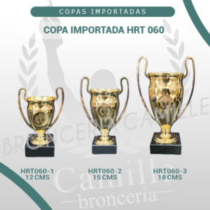 Copa importada HRT 060 <br>Desde 12cms Hasta 18cms