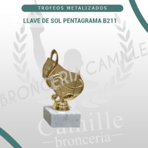 LLAVE DE SOL PENTAGRAMA B211