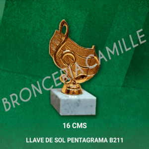 LLAVE DE SOL PENTAGRAMA B211