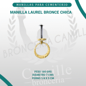 MANILLA LAUREL BRONCE CHICA