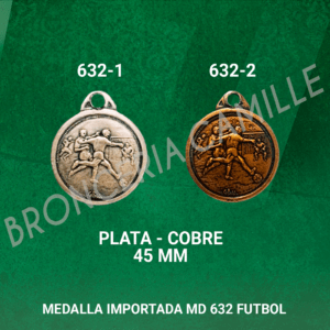 Medalla Importada MD632 4cms ø