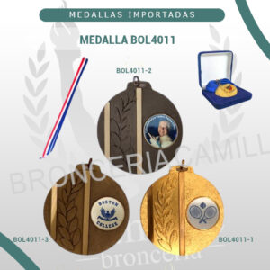 MEDALLA BOL4011<br> 7cms ø