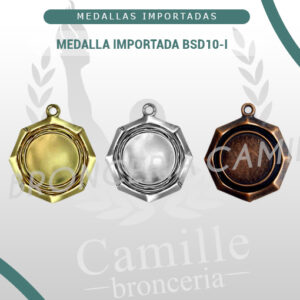 MEDALLA  IMPORTADA  BSD10-I<br> 4.5cms ø