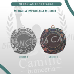MEDALLA IMPORTADA MD5001 <br>5cms ø