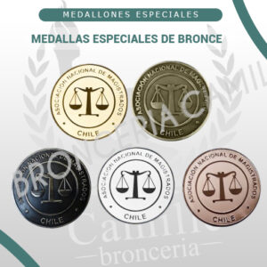 MEDALLAS ESPECIALES DE BRONCE